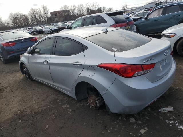 5NPDH4AE6DH157858 - 2013 HYUNDAI ELANTRA GLS SILVER photo 2