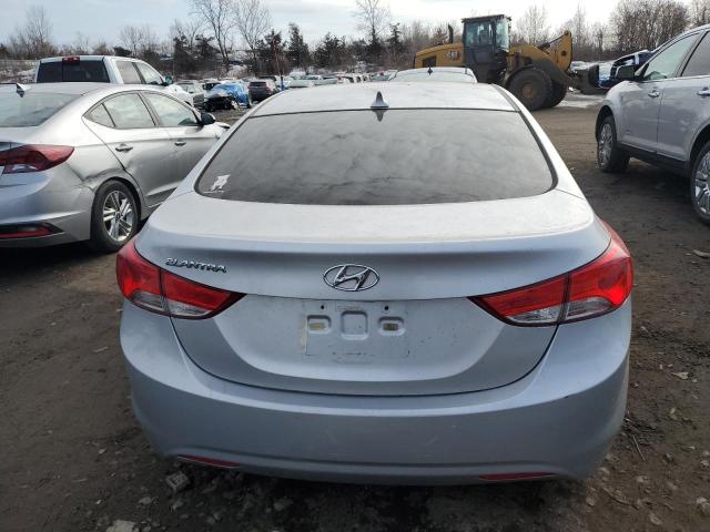 5NPDH4AE6DH157858 - 2013 HYUNDAI ELANTRA GLS SILVER photo 6