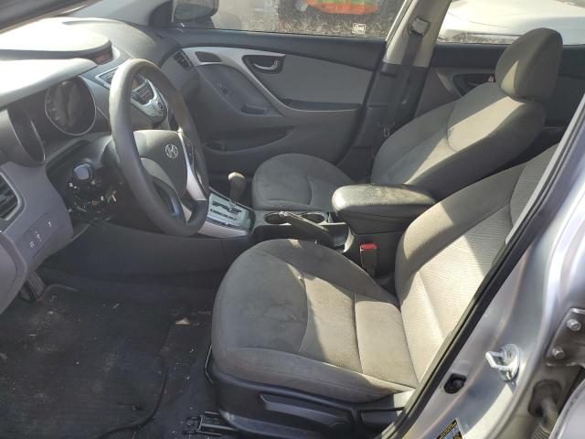 5NPDH4AE6DH157858 - 2013 HYUNDAI ELANTRA GLS SILVER photo 7