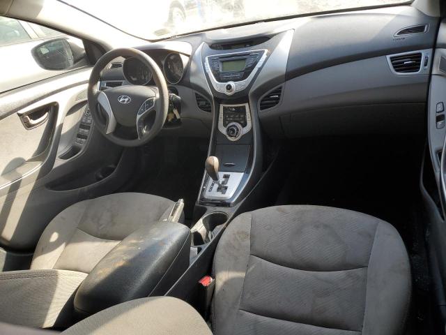 5NPDH4AE6DH157858 - 2013 HYUNDAI ELANTRA GLS SILVER photo 8