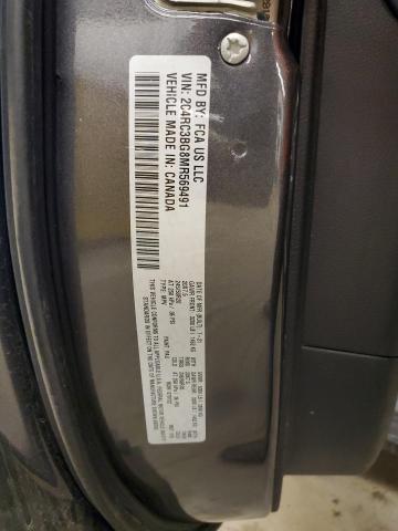 2C4RC3BG8MR569491 - 2021 CHRYSLER PACIFICA TOURING L 灰色 照片 13