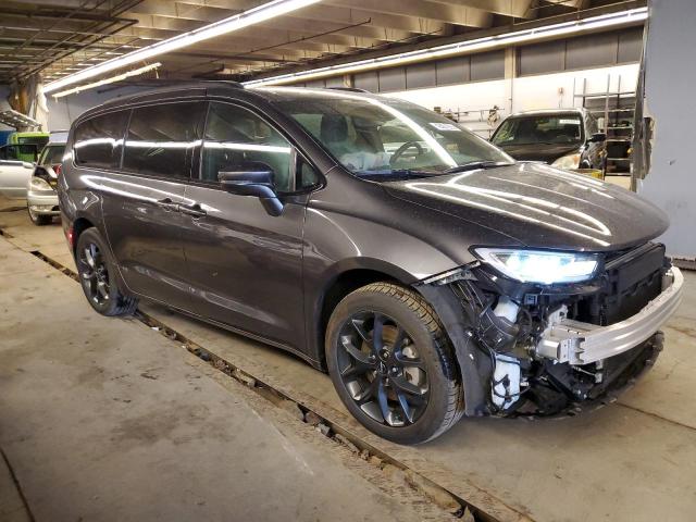 2C4RC3BG8MR569491 - 2021 CHRYSLER PACIFICA TOURING L 灰色 照片 4