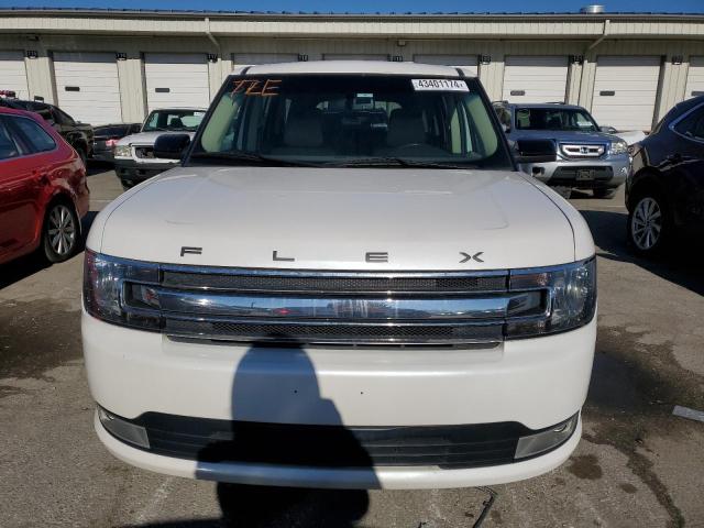 2FMGK5C85DBD23306 - 2013 FORD FLEX SEL WHITE photo 5