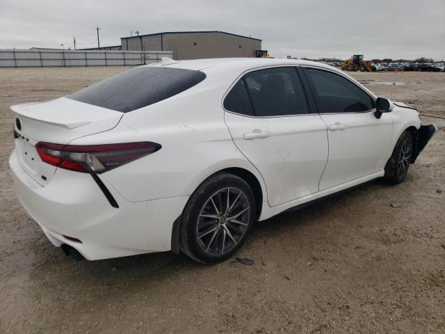 4T1G11AKXRU886458 - 2024 TOYOTA CAMRY SE NIGHT SHADE WHITE photo 3