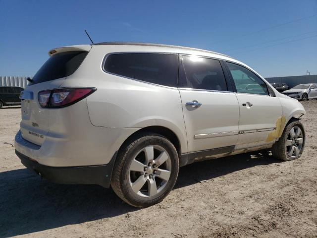 1GNKRJKD1FJ141223 - 2015 CHEVROLET TRAVERSE LTZ WHITE photo 3