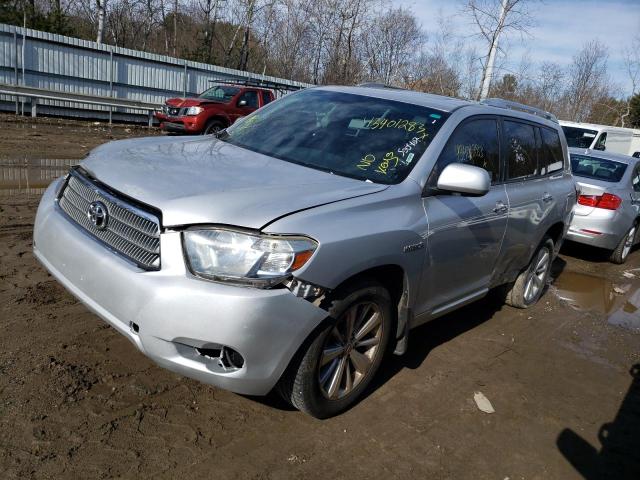 JTEEW44A682005018 - 2008 TOYOTA HIGHLANDER HYBRID LIMITED SILVER photo 1