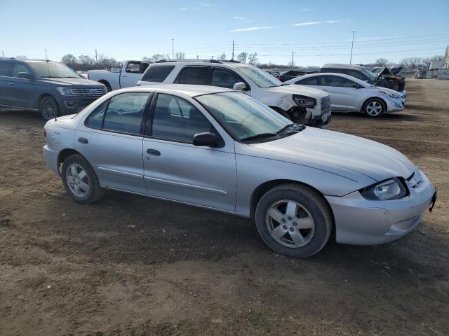 1G1JC52F147357753 - 2004 CHEVROLET CAVALIER SILVER photo 4