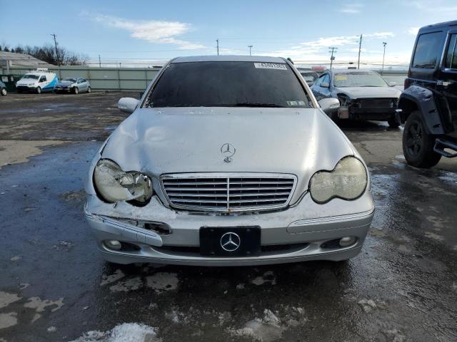 WDBRF84J74F515313 - 2004 MERCEDES-BENZ C 320 4MATIC SILVER photo 5