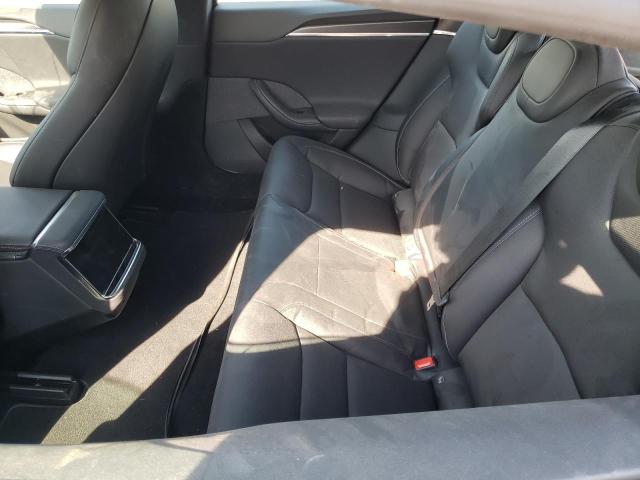 5YJSA1E65MF440313 - 2021 TESLA MODEL S ლურჯი ფოტო 10