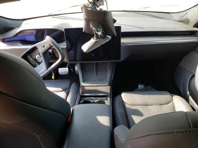 5YJSA1E65MF440313 - 2021 TESLA MODEL S ლურჯი ფოტო 8