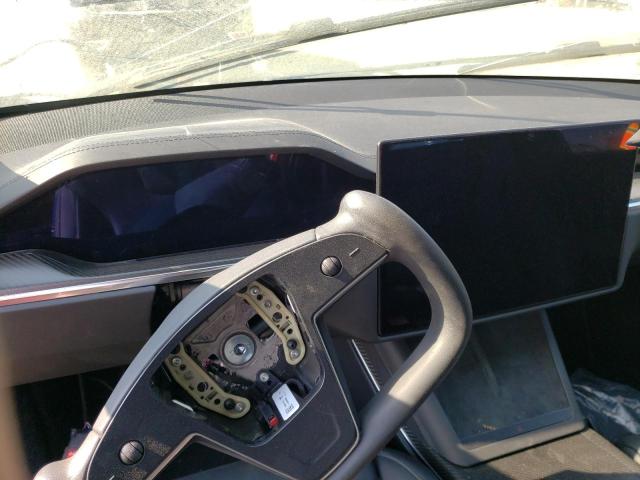 5YJSA1E65MF440313 - 2021 TESLA MODEL S ლურჯი ფოტო 9