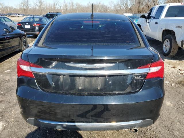 1C3CCBAB2CN223992 - 2012 CHRYSLER 200 LX BLACK photo 6