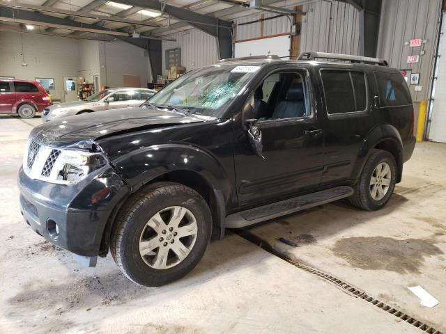 5N1AR18W25C784336 - 2005 NISSAN PATHFINDER LE შავი ფოტო 1