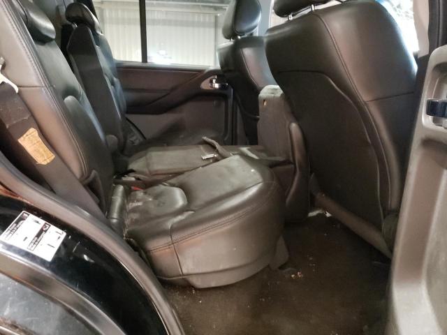 5N1AR18W25C784336 - 2005 NISSAN PATHFINDER LE შავი ფოტო 10