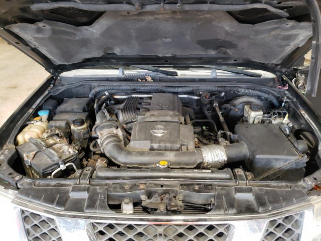 5N1AR18W25C784336 - 2005 NISSAN PATHFINDER LE შავი ფოტო 11