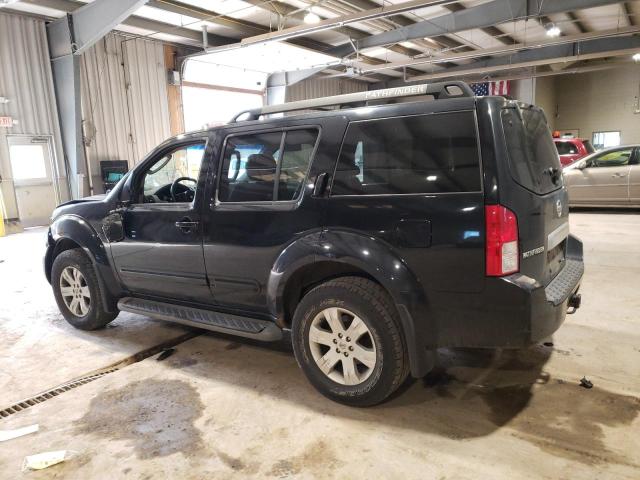 5N1AR18W25C784336 - 2005 NISSAN PATHFINDER LE შავი ფოტო 2