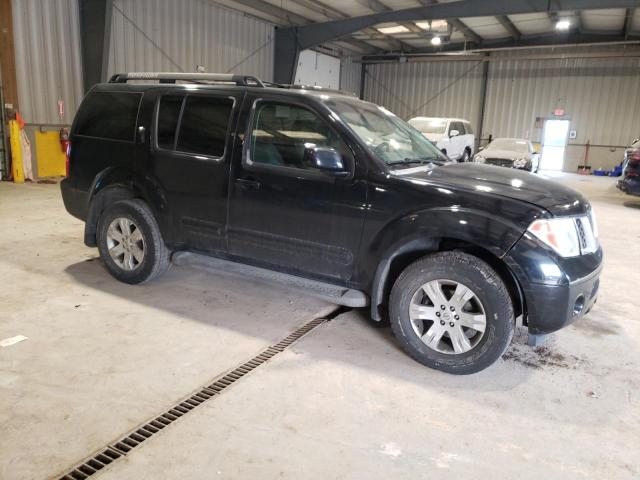 5N1AR18W25C784336 - 2005 NISSAN PATHFINDER LE შავი ფოტო 4