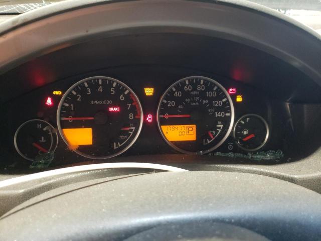 5N1AR18W25C784336 - 2005 NISSAN PATHFINDER LE შავი ფოტო 9