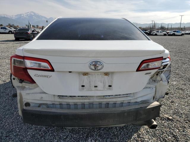 4T1BF1FK4EU808742 - 2014 TOYOTA CAMRY L WHITE photo 6