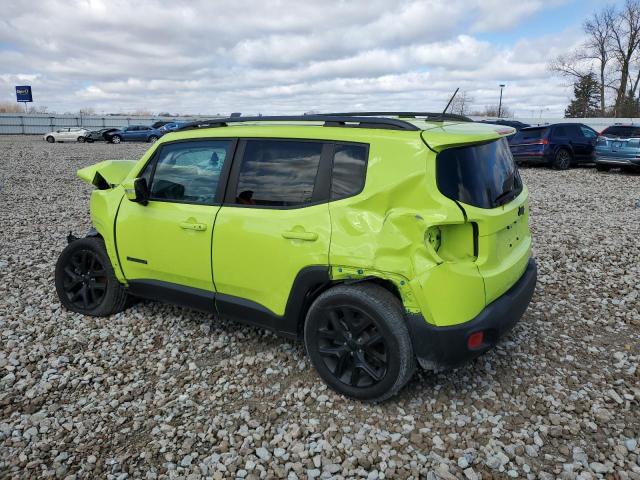 ZACCJABB4HPF57482 - 2017 JEEP RENEGADE LATITUDE GREEN photo 2