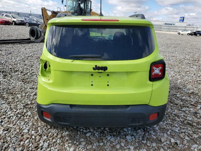 ZACCJABB4HPF57482 - 2017 JEEP RENEGADE LATITUDE GREEN photo 6