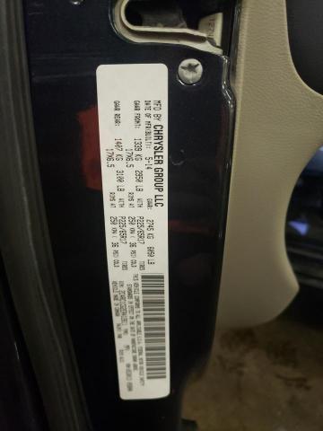 2C4RC1CG2ER412611 - 2014 CHRYSLER TOWN & COU TOURING L BLUE photo 14