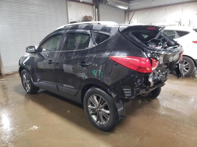 KM8JUCAG0EU897337 - 2014 HYUNDAI TUCSON GLS BLACK photo 2