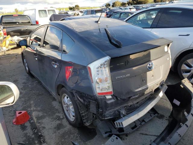 JTDKN3DU8B5337983 - 2011 TOYOTA PRIUS CHARCOAL photo 2