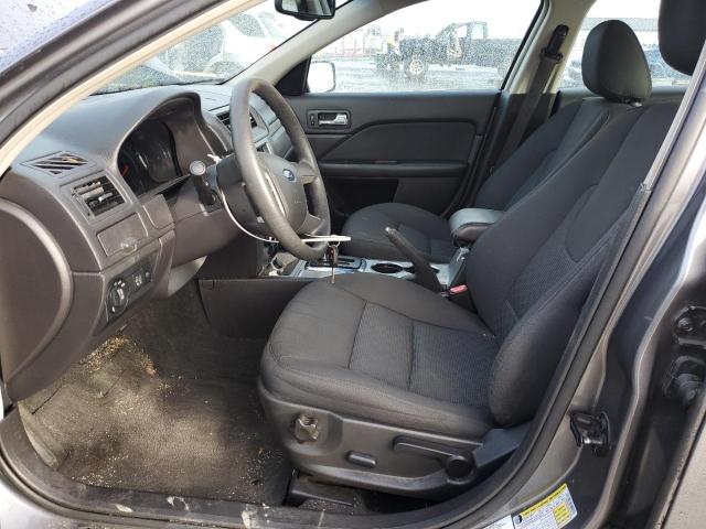 3FAHP0HA7AR202515 - 2010 FORD FUSION SE GRAY photo 7