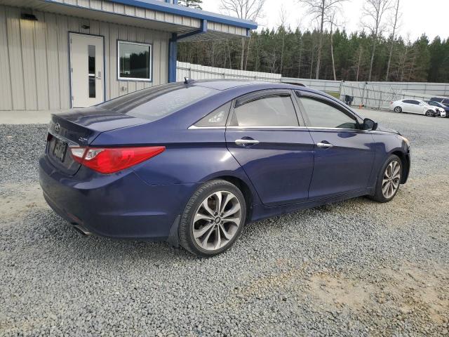 5NPEC4AB6DH754193 - 2013 HYUNDAI SONATA SE BLUE photo 3