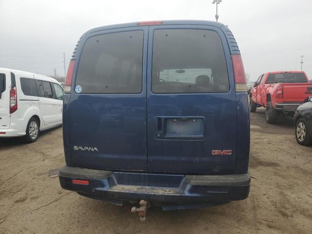 1GKFG65R211236844 - 2001 GMC SAVANA G15 BLUE photo 6