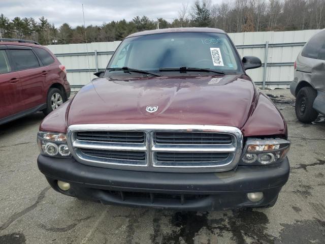 1B7HL2AX91S327052 - 2001 DODGE DAKOTA QUAD RED photo 5