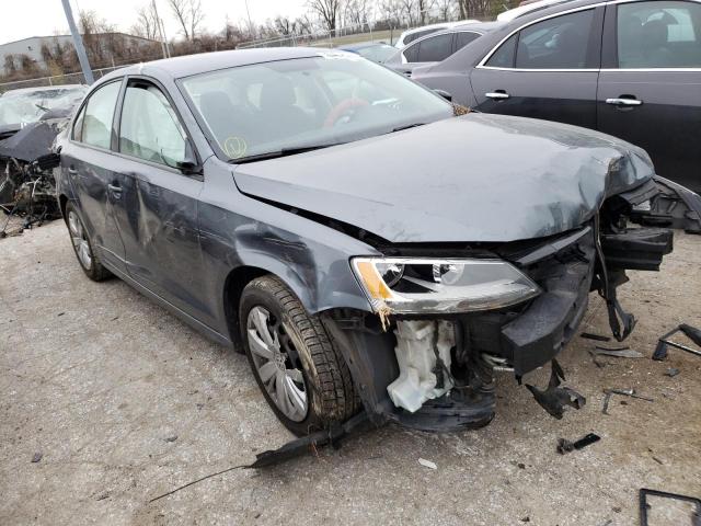 3VW2K7AJ8EM236173 - 2014 VOLKSWAGEN JETTA BASE 灰色 照片 4