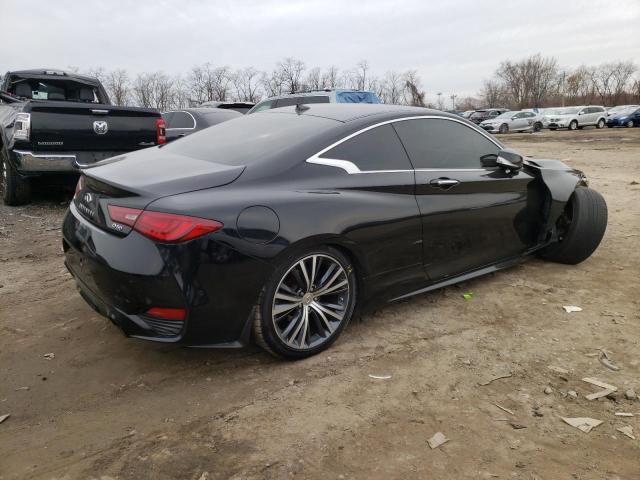 JN1CV7EL5HM320674 - 2017 INFINITI Q60 BASE BLACK photo 3