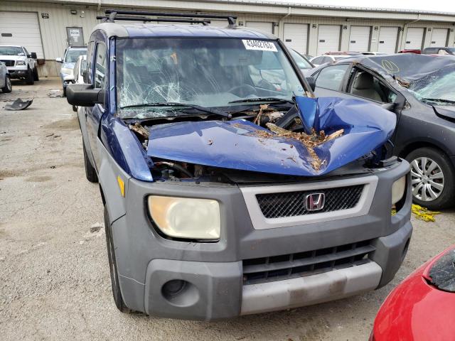 5J6YH173X4L004542 - 2004 HONDA ELEMENT LX BLUE photo 5