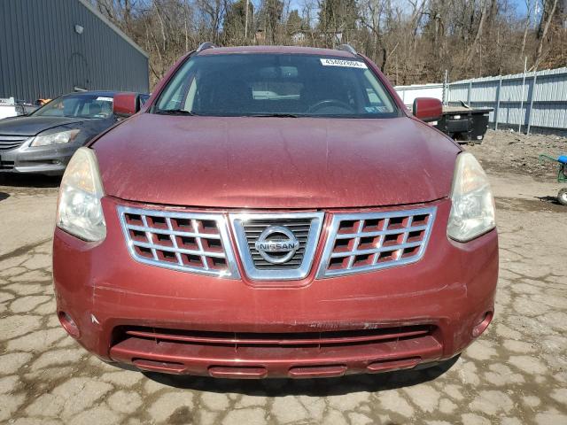 JN8AS58VX9W169162 - 2009 NISSAN ROGUE S RED photo 5