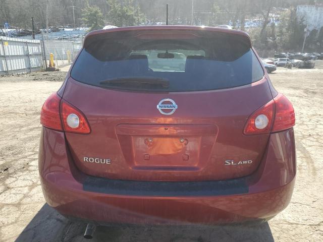 JN8AS58VX9W169162 - 2009 NISSAN ROGUE S RED photo 6