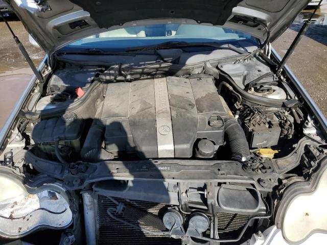 WDBRF61J33A518035 - 2003 MERCEDES-BENZ C 240 SILVER photo 11