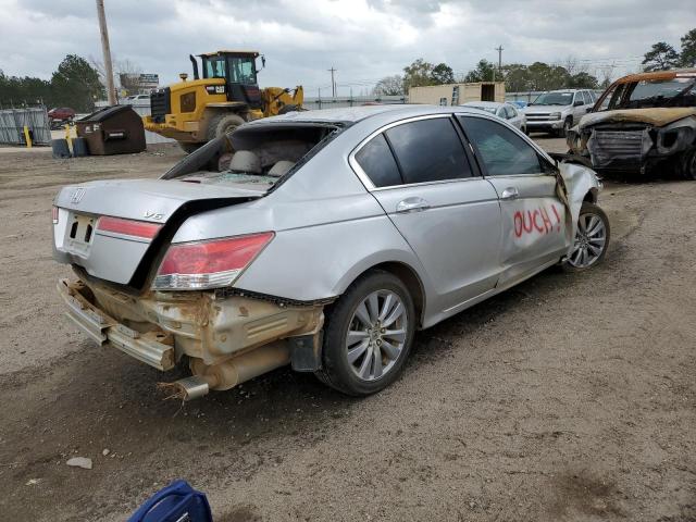 1HGCP3F85BA012800 - 2011 HONDA ACCORD EXL SILVER photo 3