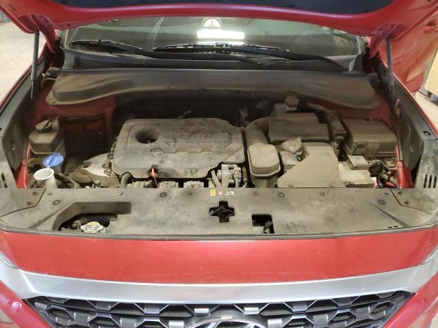 5NMS23AD4LH149747 - 2020 HYUNDAI SANTA FE SE RED photo 12