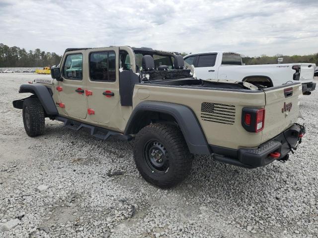 1C6JJTBG5NL182952 - 2022 JEEP GLADIATOR RUBICON TAN photo 2