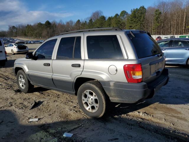 1J4G248S4YC155919 - 2000 JEEP GRAND CHER LAREDO SILVER photo 2