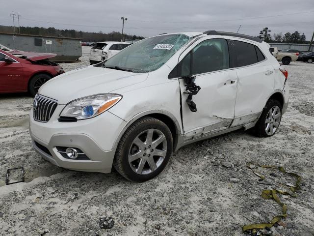 KL4CJDSB9EB780294 - 2014 BUICK ENCORE PREMIUM WHITE photo 1