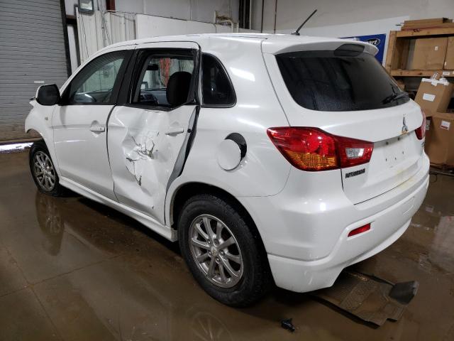 JA4AP3AU0CZ006832 - 2012 MITSUBISHI OUTLANDER ES WHITE photo 2