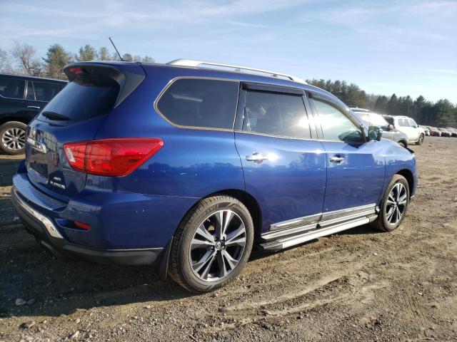 5N1DR2MM0HC625066 - 2017 NISSAN PATHFINDER S BLUE photo 3