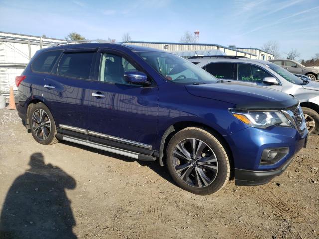 5N1DR2MM0HC625066 - 2017 NISSAN PATHFINDER S BLUE photo 4