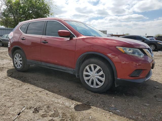 5N1AT2MT6GC839795 - 2016 NISSAN ROGUE S RED photo 4