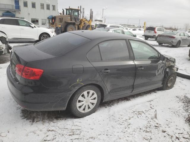 3VW1K7AJ2DM453664 - 2013 VOLKSWAGEN JETTA BASE Qara foto 3