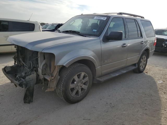 1FMFU15508LA77062 - 2008 FORD EXPEDITION XLT SILVER photo 1