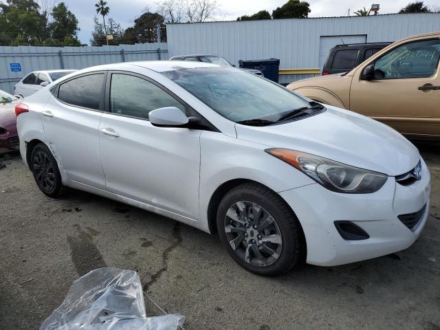 5NPDH4AEXBH038482 - 2011 HYUNDAI ELANTRA GLS WHITE photo 4